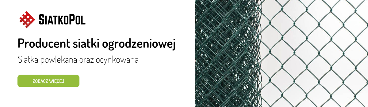Siatki ogrodzeniowe od producenta Siatkopol