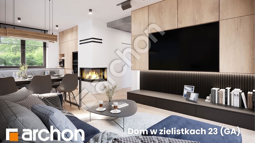 projekt salonu domu w zielistkach salon domu w zielistkach 23 (GA)