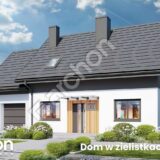 projekt domu - dom w zielistkach