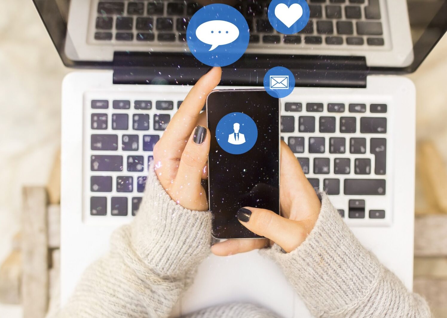 co widzi osoba zablokowana na messengerze - na laptopie i telefonie