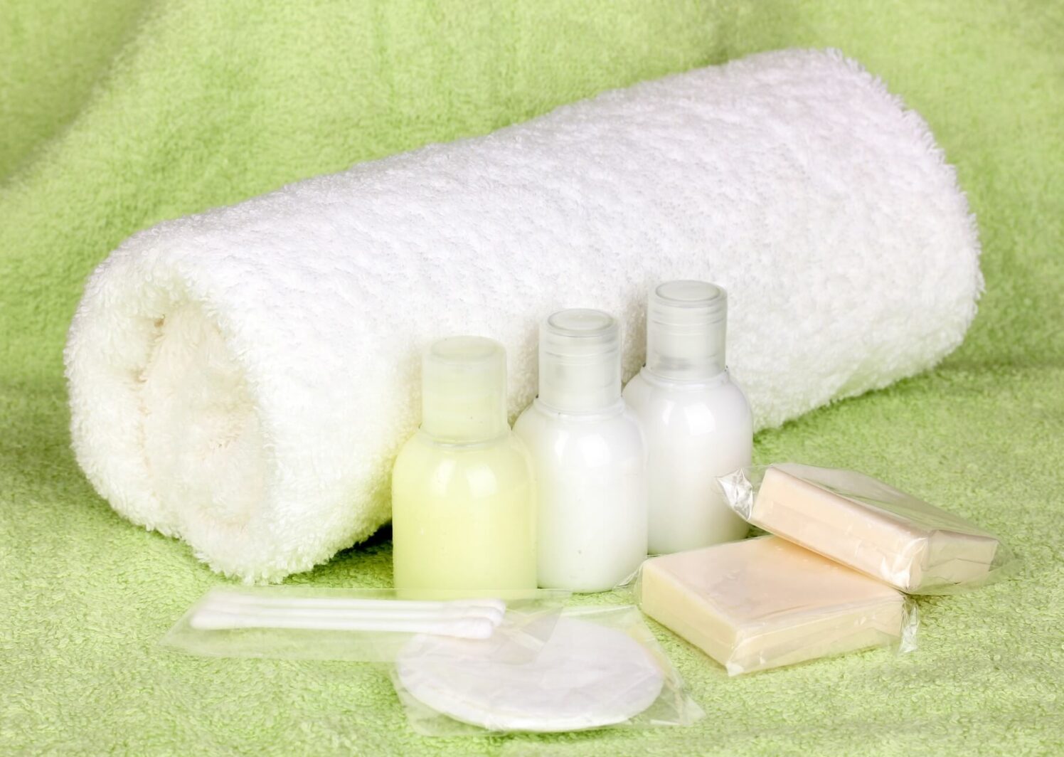 kosmetyki w hotelach w buteleczkach