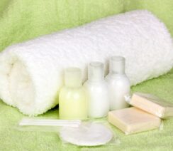 kosmetyki w hotelach w buteleczkach