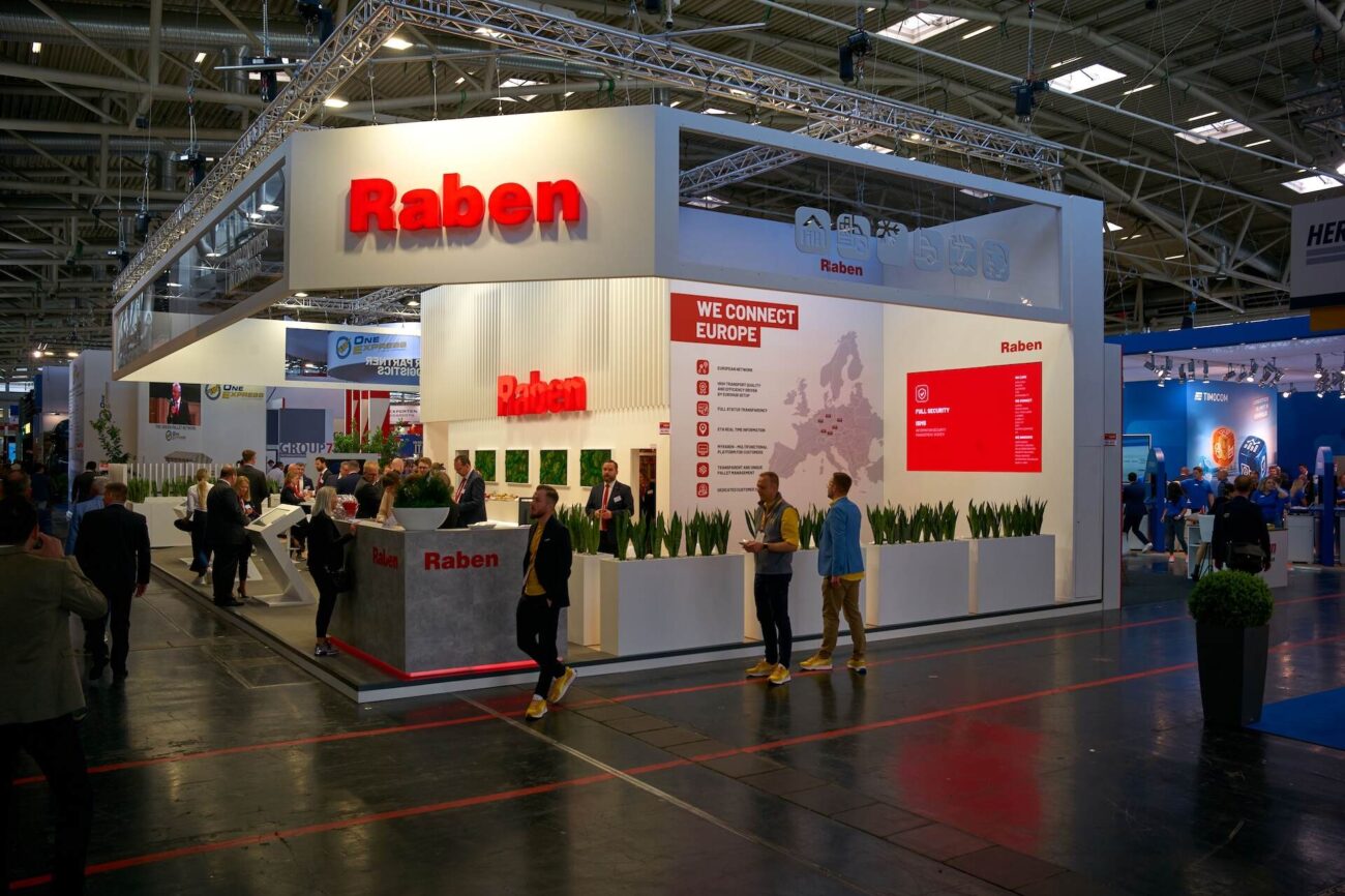 stoisko targowe w hali