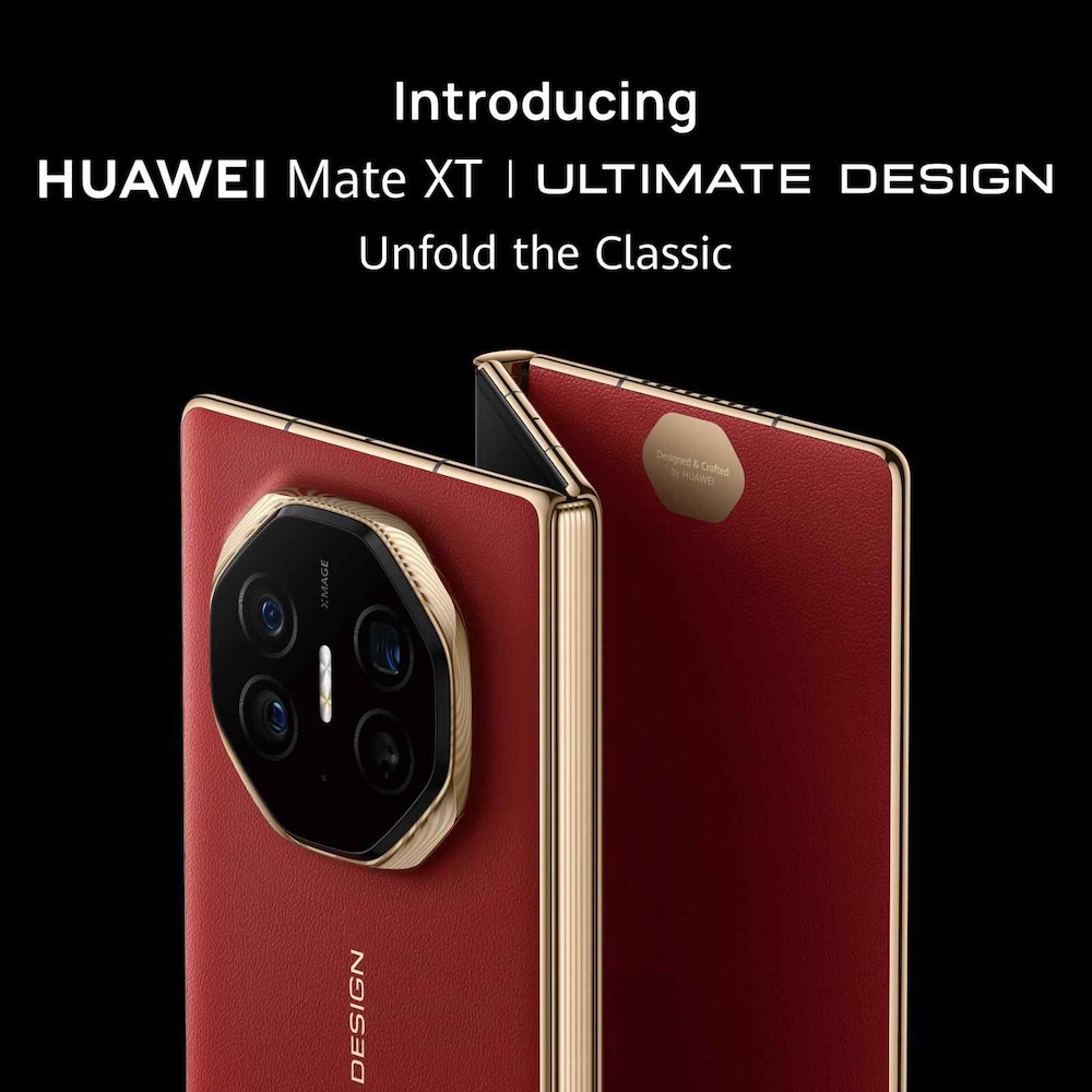 składany Huawei Mate XT Składany Huawei z trzech segmentów