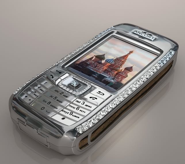 najdroższy telefon świata ze złotem o diamentami najdroższy telefon świata - Diamond Crypto Smartphone