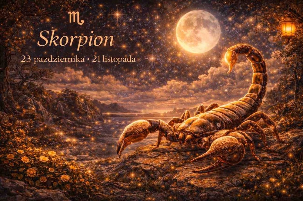 znak zodiaku skorpion - daty 