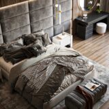sypialnia w stylu premium