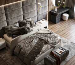 sypialnia w stylu premium