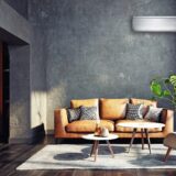 salon w domu z klimatyzacją klimatyzacja w salonie