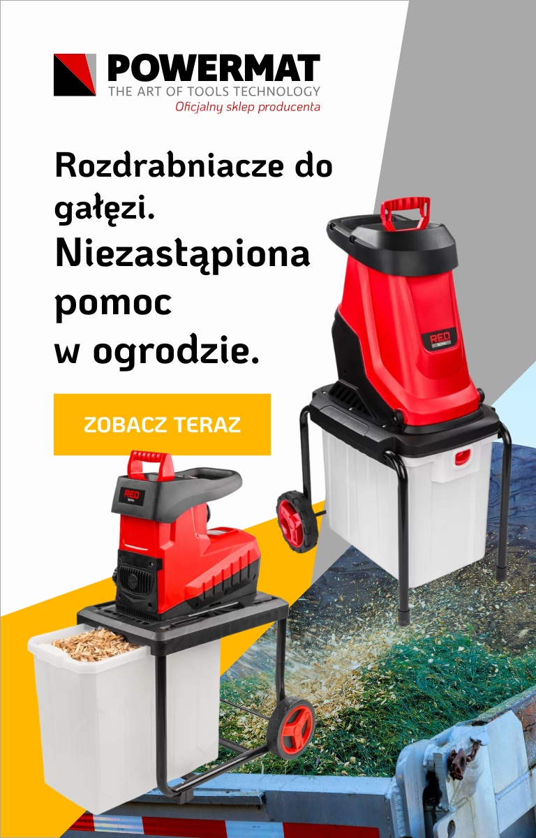 Rozdrabniacze do gałęzi POWERMAT