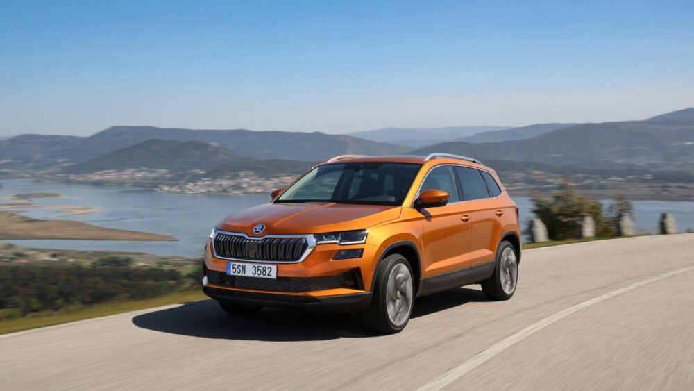 skoda karoq w trasie