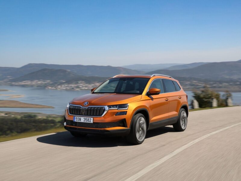 skoda karoq w trasie
